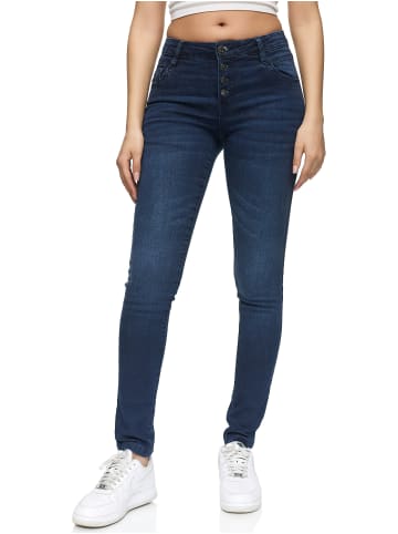 REPUBLIX Skinny-Fit Jeans ISLA in Dunkelblau