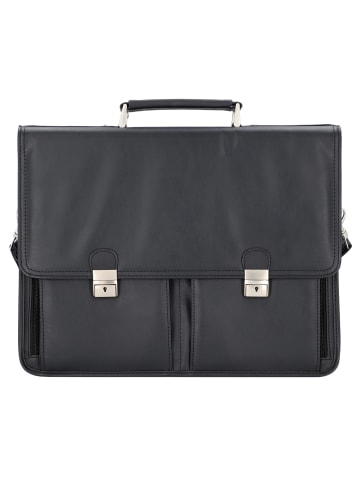 Alassio Veneto Aktentasche 42 cm Laptopfach in schwarz