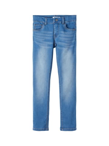 name it Jeans slim fit in medium blue denim