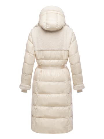 Navahoo Wintermantel Kuscheltraum 14 in Offwhite