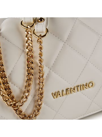 Valentino Ocarina Schultertasche 25.5 cm in bianco