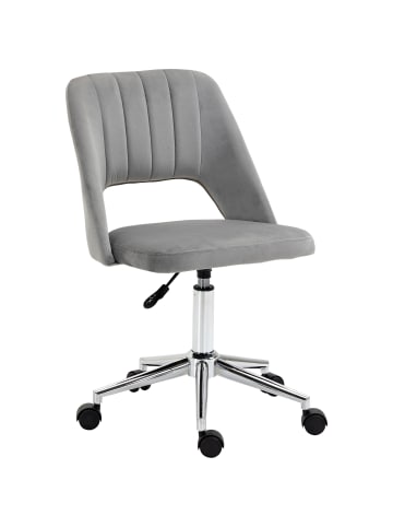 Vinsetto Bürostuhl-49B x 60T x 79-91H cm-Grau