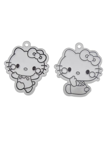 Hello Kitty Bastelset Anhänger bemalen 6 Motive 8 Farben 6 Schlüsselringe