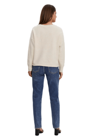 Vero Moda Pullover VMDOFFY in Beige