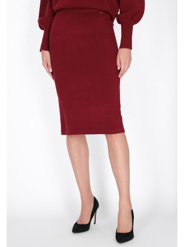 DreiMaster Klassik Women Skirt in burgundy