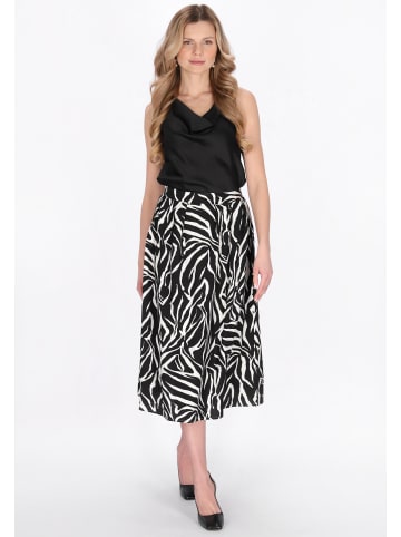usha BLACK LABEL Women Skirt in black offwhite