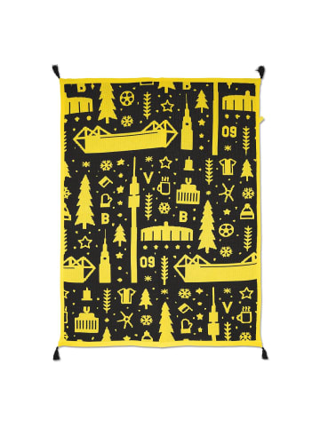 BVB BVB Strickdecke in schwarzgelb