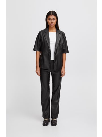 ICHI IHCAZAVI PA FL Slim fit in Black