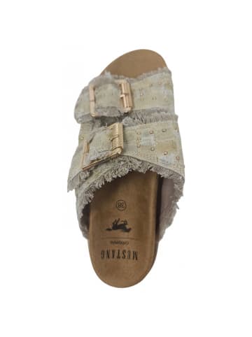 MUSTANG SHOES Pantolette in Beige
