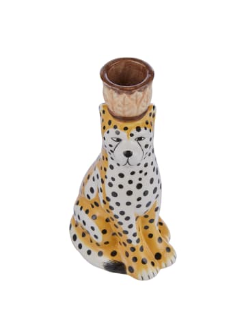 Butlers Kerzenhalter LEO in Beige