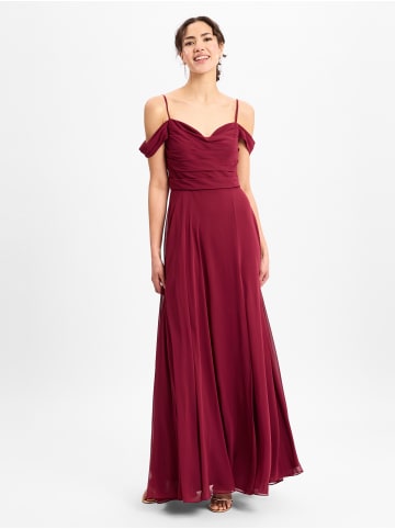 Marie Lund Abendkleid in bordeaux - 0001