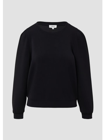 s.Oliver Sweatshirt in 9999_schwarz