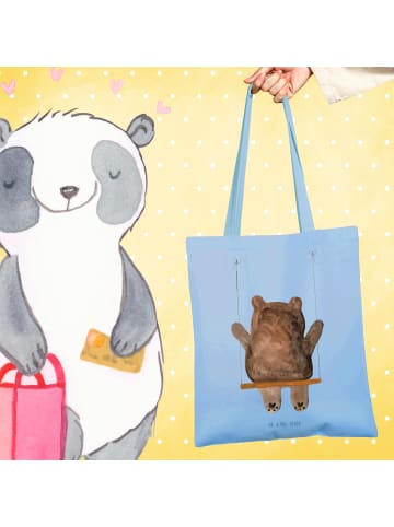 Mr. & Mrs. Panda Schultasche Bär Schaukel ohne Spruch in Sky Blue