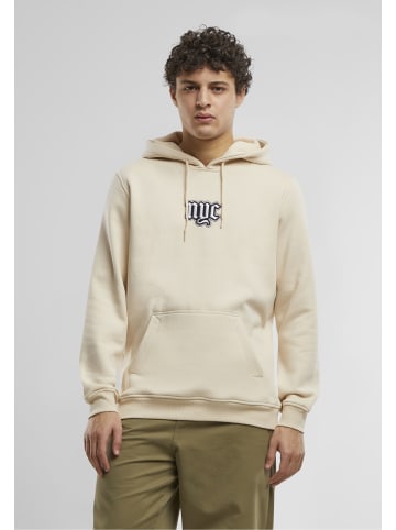 Mister Tee Mister Tee NYC Old English Wording Patch Hoody in sand