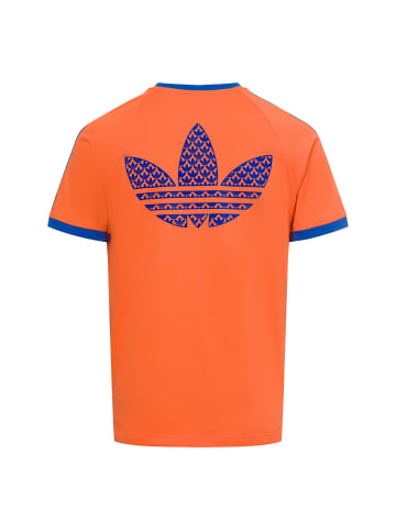 Adidas originals T-Shirt Q2 Monogram Cal in orange blau - 0001