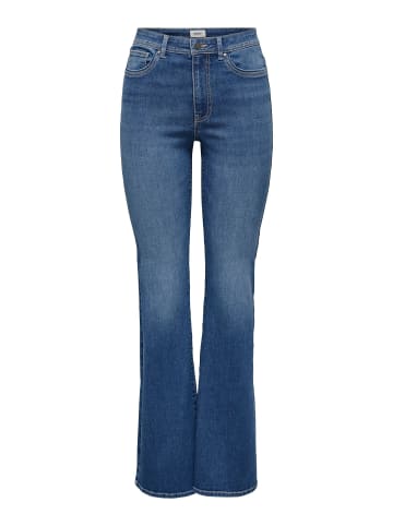 ONLY Flared fit jeans in Medium Blue Denim