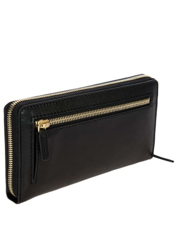 BRIC`s Volterra - Geldbörse L 8cc 19.5 cm RFID (black) in schwarz