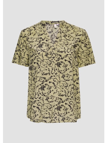 QS Bluse in 72A0_salbeigrün