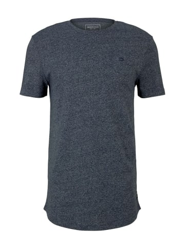 Tom Tailor Rundhals T-Shirt für Herren in blau
