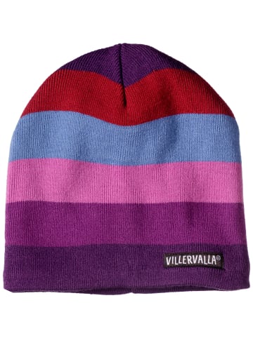 Villervalla Mützen Streifen in blau