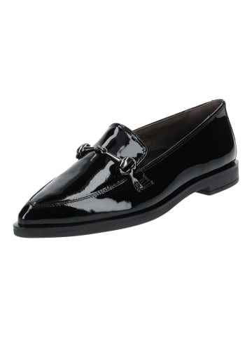 Paul Green Slipper Schwarz Lack