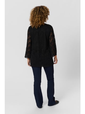 Cream Kurzarm-Bluse CRFika Loose fit in Pitch Black