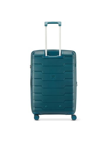 Roncato Skyline 2.0 4 Rollen Kofferset 3-teilig mit Dehnfalte in verde bottiglia