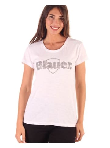 BLAUER USA Tshirt in Weiß