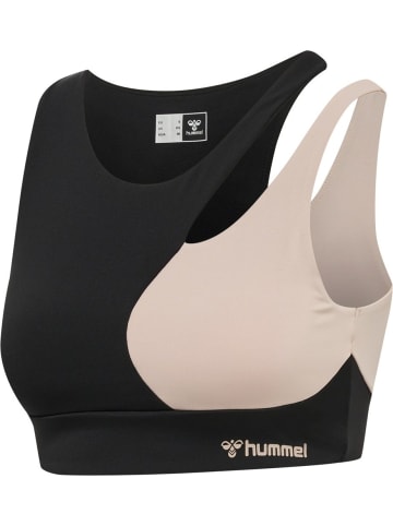Hummel Sportshirt "Hmlmt Riga Sports Bra" in Schwarz