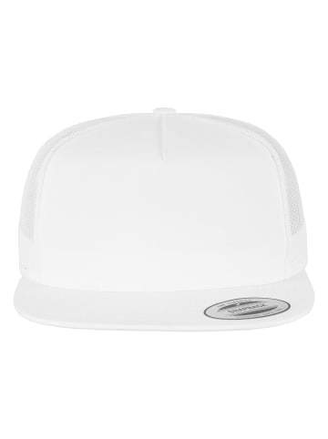  Flexfit Trucker in white