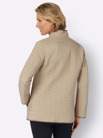 Sieh an! Steppjacke in sesam