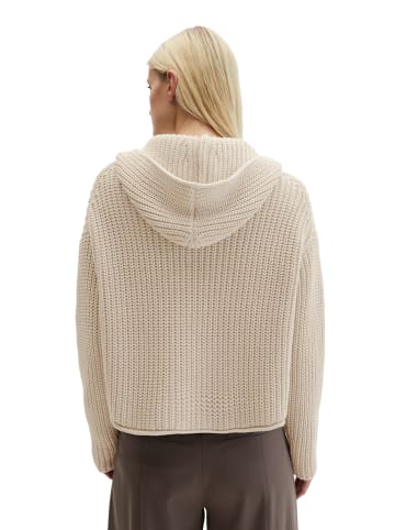 Marc O'Polo Kapuzen-Cardigan oversize in Linen Beige