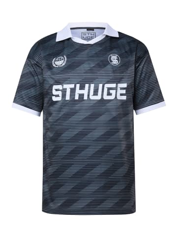 STHUGE Poloshirt in schwarz