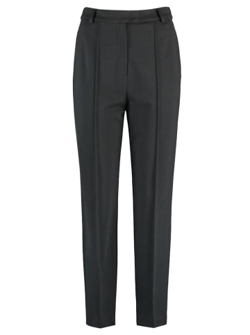 Gerry Weber Klassische 7/8 Hose mit Längsbiese in Schwarz