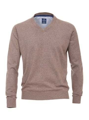 Redmond V-Ausschnitt Pullover in braun