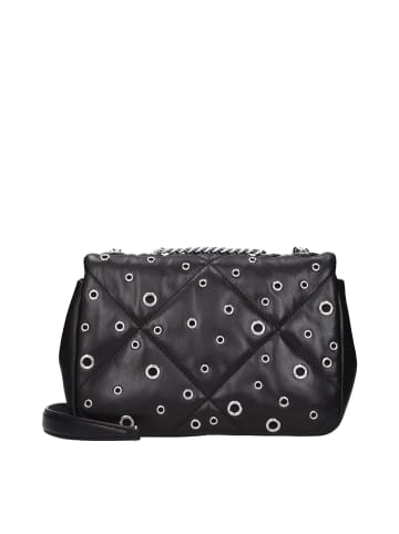 Tory Burch Schwarz Leder Umhängetasche