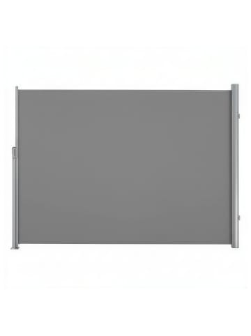 SONGMICS Seitenmarkise Sheld in Grau - (B)400 x (H)160 cm
