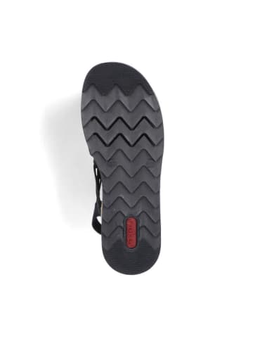 rieker Sandalette in schwarz