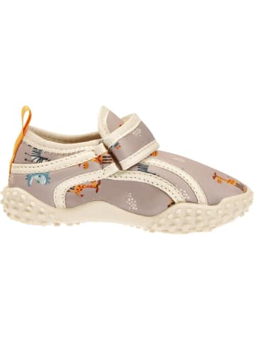 Playshoes Kinder Aquaschuh "Aqua-Schuhe Wildtiere" in Braun