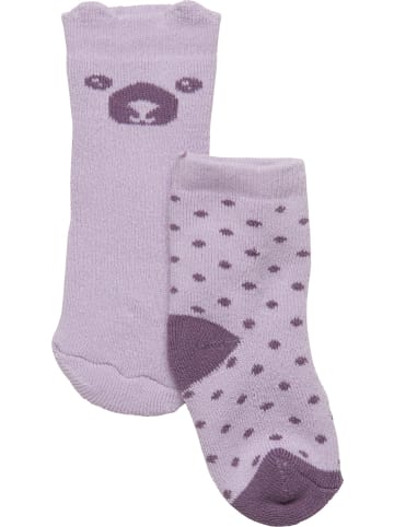 Minymo Kinder Socken in Lila
