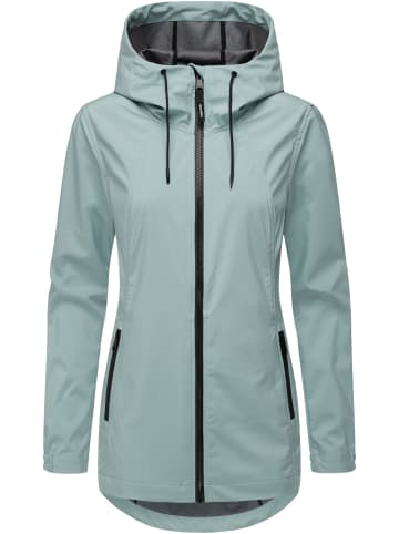 ragwear Kurzmantel Zuzka Sport in Aqua
