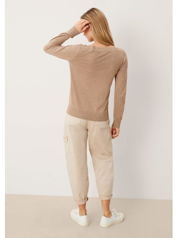 s.Oliver Strickpullover in 83W0_hellbraun