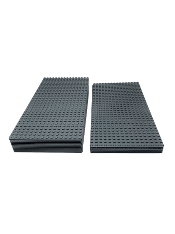 LEGO 16x32 Grundplatten Dunkelgrau 3857 2748 3x Teile - ab 3 Jahren in gray