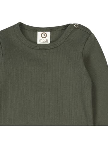 müsli Langarmbody 1582077800 in dunkelgruen