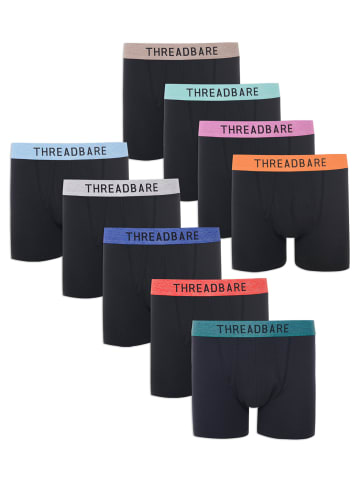 Threadbare Boxershorts (Set, 9-tlg.) Weller in Black