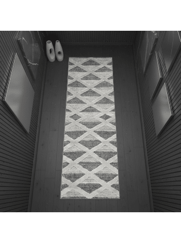KADIMA DESIGN Teppich 3D Waschbar Geometrisch TALFER Strapazierfähig OEKO-TEX