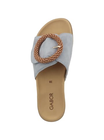 Gabor Pantolette 83.745 in hellblau