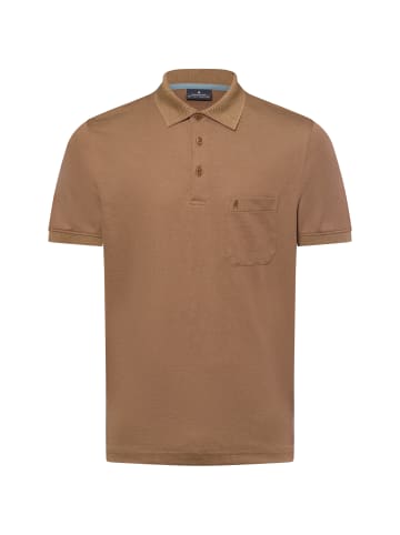 Ragman Poloshirt in camel - 0016