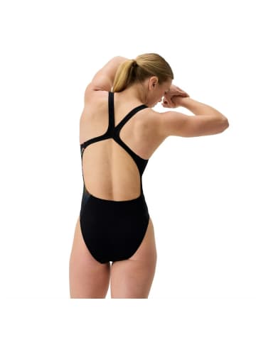 Speedo Placement Powerback  in Schwarz