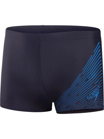 Speedo Kastenbadehose Medley Logo in true navy-true cobalt